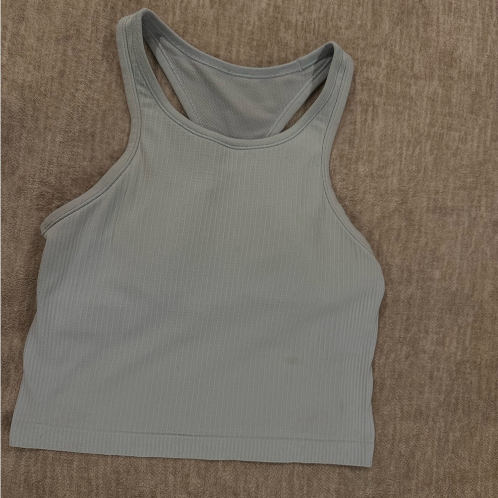 blue lululemon top